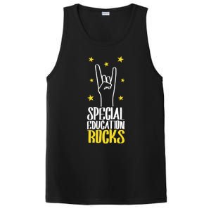 Special Education Rocks Special Education Teacher Gift PosiCharge Competitor Tank