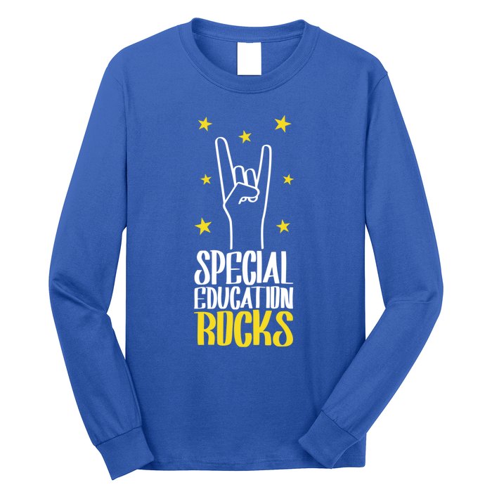 Special Education Rocks Special Education Teacher Gift Long Sleeve Shirt