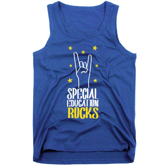 Special Education Rocks Special Education Teacher Gift Tank Top