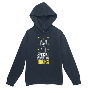 Special Education Rocks Special Education Teacher Gift Urban Pullover Hoodie