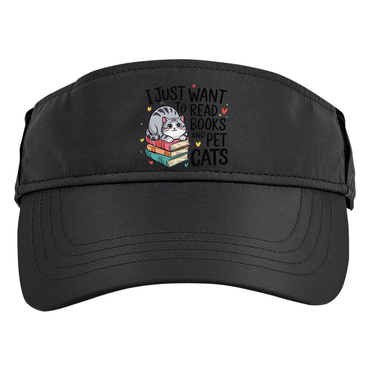 School Education Reading Teacher Knowledge Power Cat Book Adult Drive Performance Visor