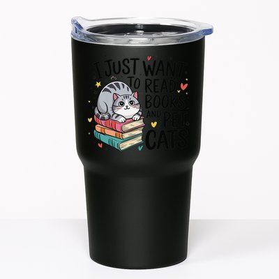 School Education Reading Teacher Knowledge Power Cat Book Tumbler