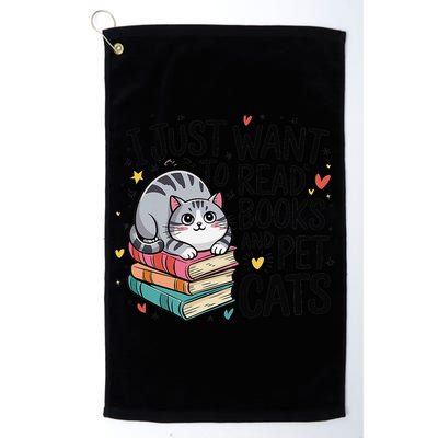 School Education Reading Teacher Knowledge Power Cat Book Golf Towel
