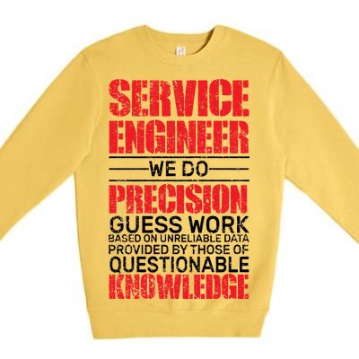 Service Engineer Premium Crewneck Sweatshirt