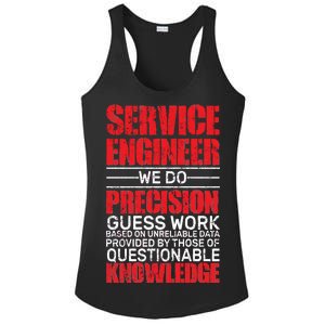 Service Engineer Ladies PosiCharge Competitor Racerback Tank