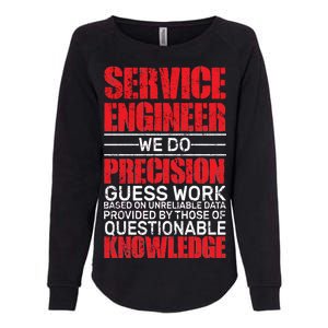 Service Engineer Womens California Wash Sweatshirt