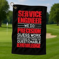 Service Engineer Golf Towel