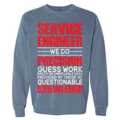 Service Engineer Garment-Dyed Sweatshirt