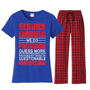 Service Engineer Women's Flannel Pajama Set