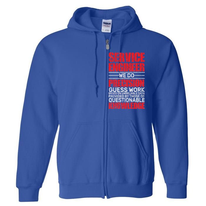 Service Engineer Full Zip Hoodie