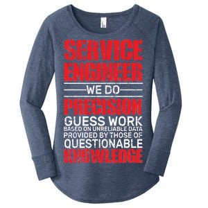 Service Engineer Women's Perfect Tri Tunic Long Sleeve Shirt