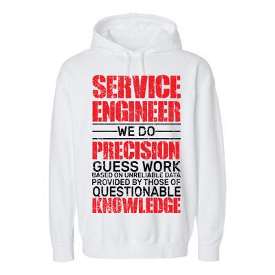 Service Engineer Garment-Dyed Fleece Hoodie