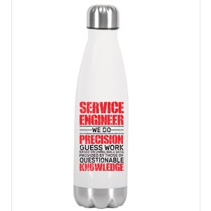 Service Engineer Stainless Steel Insulated Water Bottle