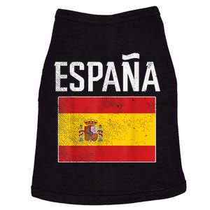 Spain Espana Spanish Flag Pride Sports Fan Soccer Gift Doggie Tank