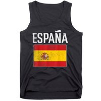 Spain Espana Spanish Flag Pride Sports Fan Soccer Gift Tank Top