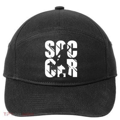 Soccer Enthusiast 7-Panel Snapback Hat