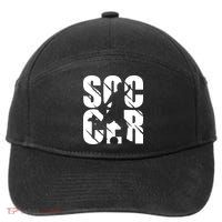 Soccer Enthusiast 7-Panel Snapback Hat