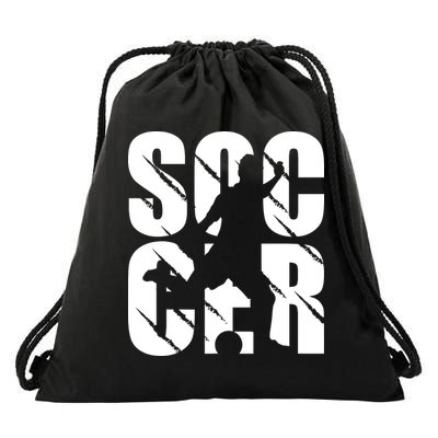 Soccer Enthusiast Drawstring Bag