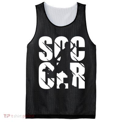 Soccer Enthusiast Mesh Reversible Basketball Jersey Tank
