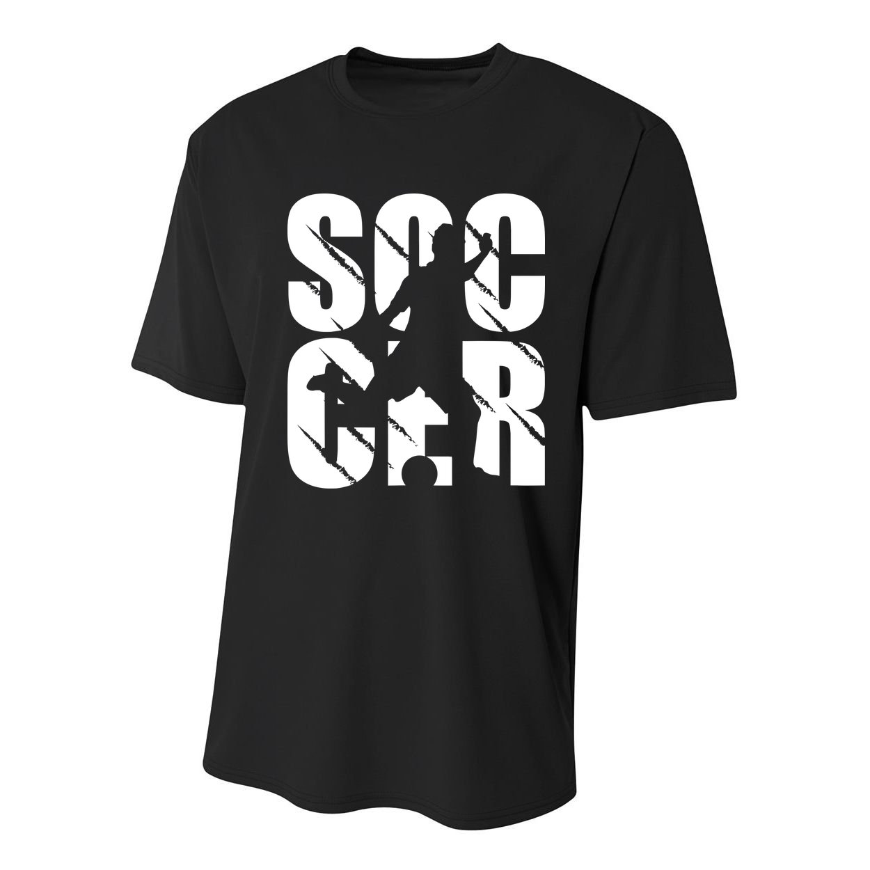 Soccer Enthusiast Youth Performance Sprint T-Shirt