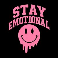 Stay Emotional Drawstring Bag