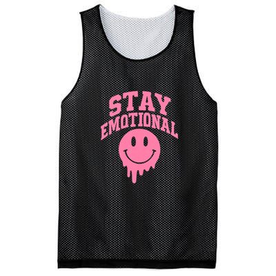 Stay Emotional Mesh Reversible Basketball Jersey Tank