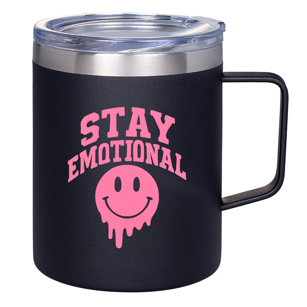Stay Emotional 12oz Stainless Steel Coffee Mug