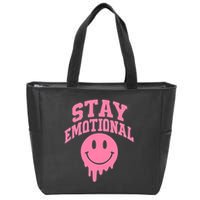 Stay Emotional Zip Tote Bag