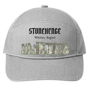 Stonehenge England Souvenir 7-Panel Snapback Hat