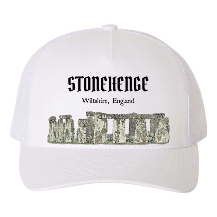 Stonehenge England Souvenir Yupoong Adult 5-Panel Trucker Hat