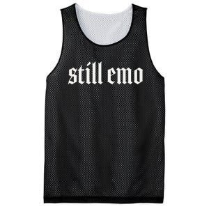 Still Emo Mesh Reversible Basketball Jersey Tank