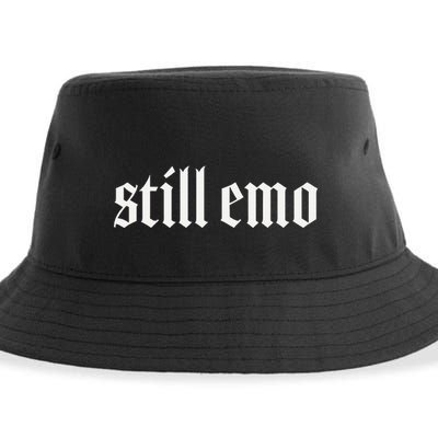 Still Emo Sustainable Bucket Hat