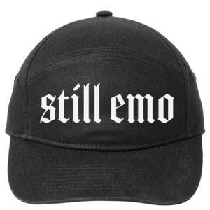 Still Emo 7-Panel Snapback Hat