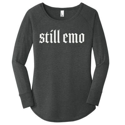 Still Emo Women's Perfect Tri Tunic Long Sleeve Shirt