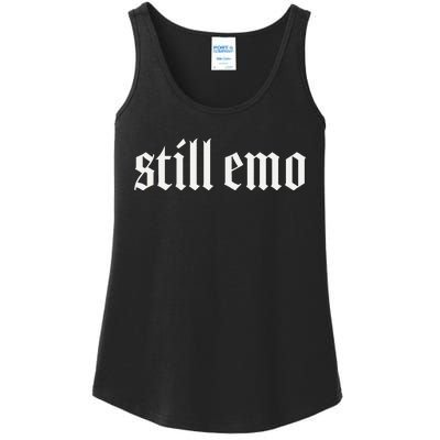 Still Emo Ladies Essential Tank