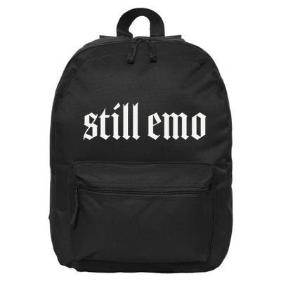 Still Emo 16 in Basic Backpack