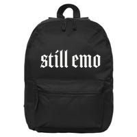 Still Emo 16 in Basic Backpack