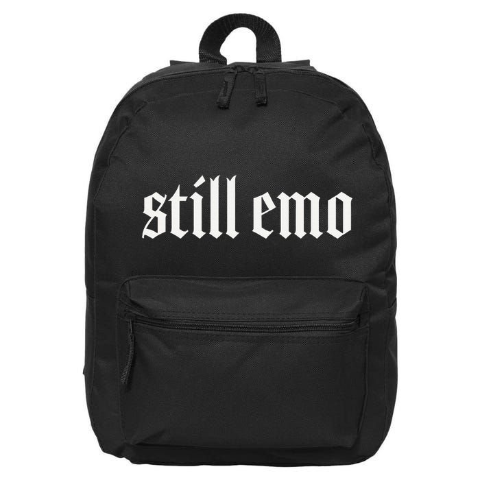 Still Emo 16 in Basic Backpack