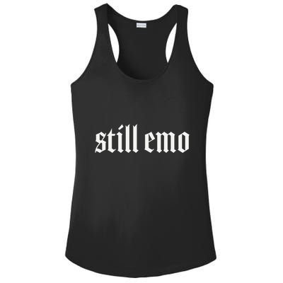 Still Emo Ladies PosiCharge Competitor Racerback Tank