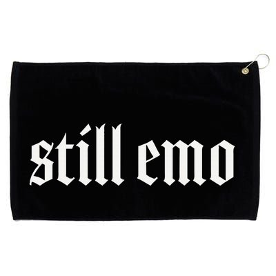 Still Emo Grommeted Golf Towel