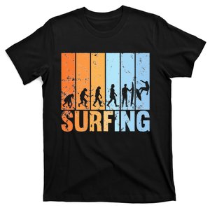 Surfing evolution surfing and surf accessoires T-Shirt