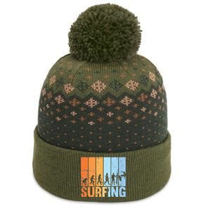 Surfing evolution surfing and surf accessoires The Baniff Cuffed Pom Beanie