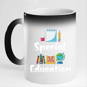 Sped Ed Special Education Sped Special Education Teacher Funny Gift 11oz Black Color Changing Mug