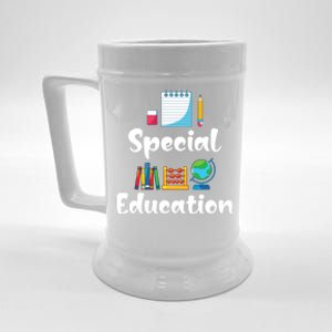 Sped Ed Special Education Sped Special Education Teacher Funny Gift Beer Stein