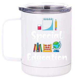 Sped Ed Special Education Sped Special Education Teacher Funny Gift 12 oz Stainless Steel Tumbler Cup