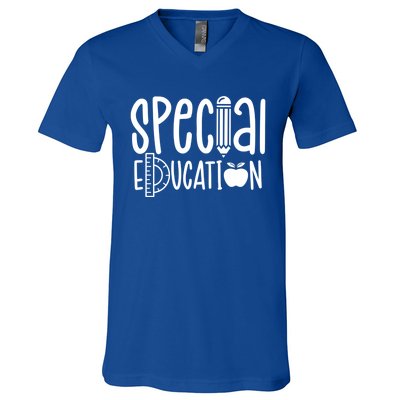 Special Education Sped Awareness Teacher Cute Cute Gift V-Neck T-Shirt