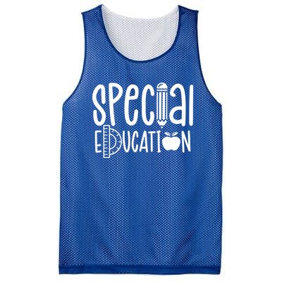 Special Education Sped Awareness Teacher Cute Cute Gift Mesh Reversible Basketball Jersey Tank