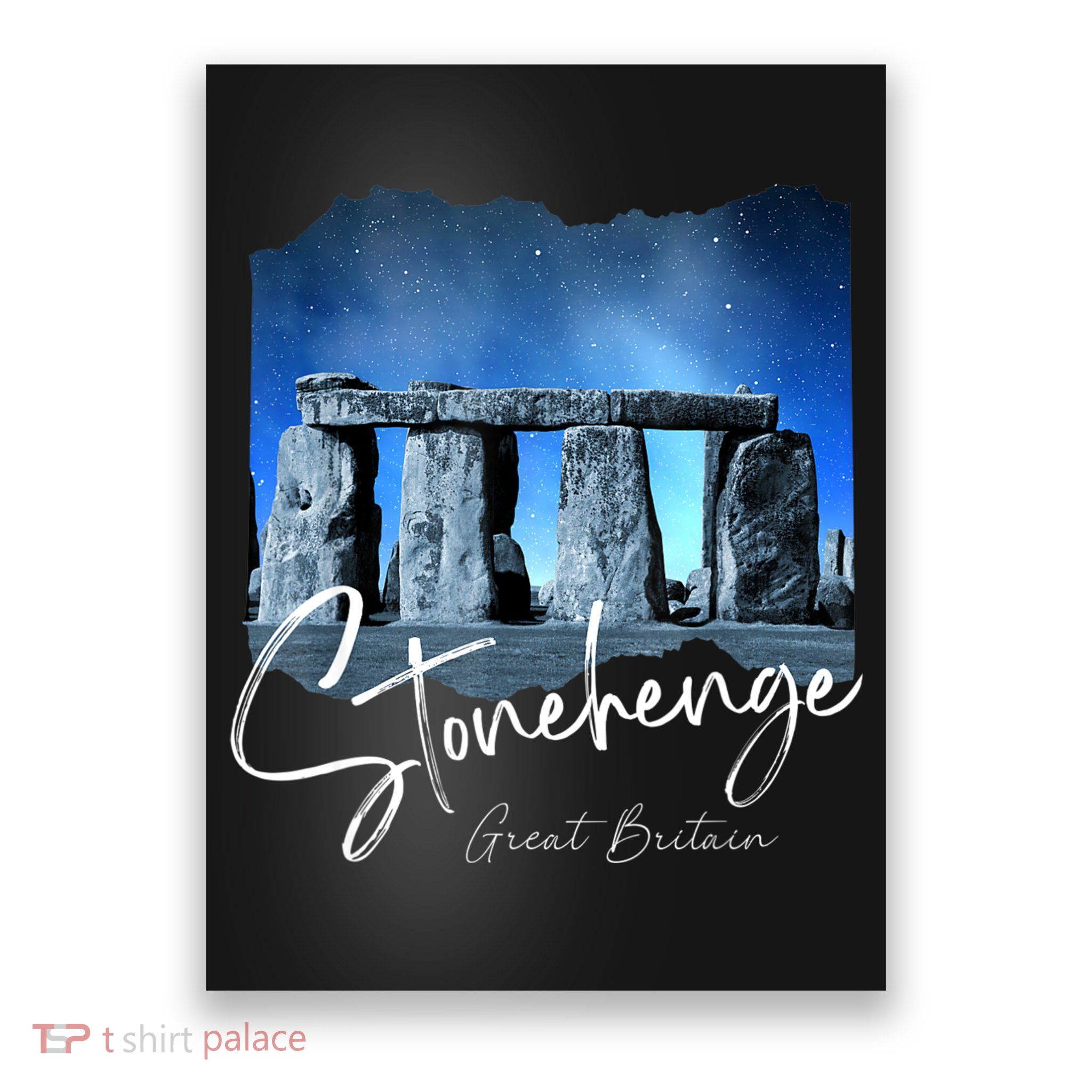 Stonehenge England Souvenir Stonehenge At Night Poster