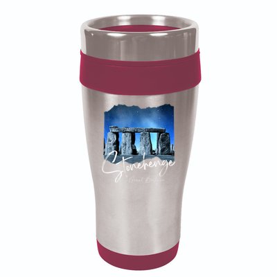 Stonehenge England Souvenir Stonehenge At Night 16oz Travel Tumbler
