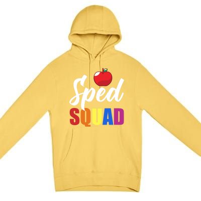 Sped Ed Sped Squad Special Education Teacher Gift Premium Pullover Hoodie